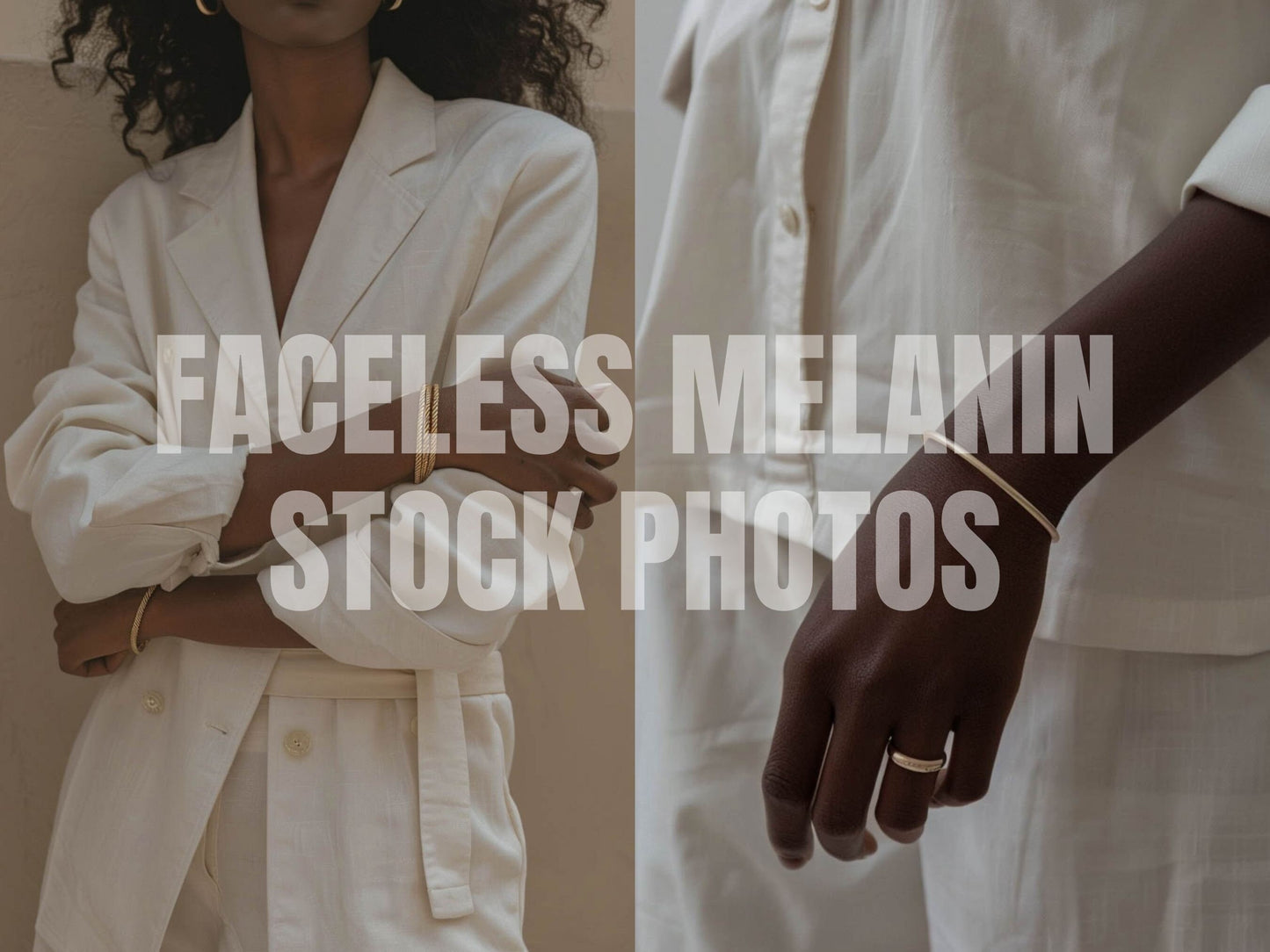 120+ Luxury Melanin Faceless Stock Photos