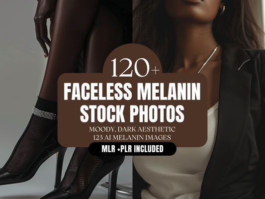 120+ Luxury Melanin Faceless Stock Photos