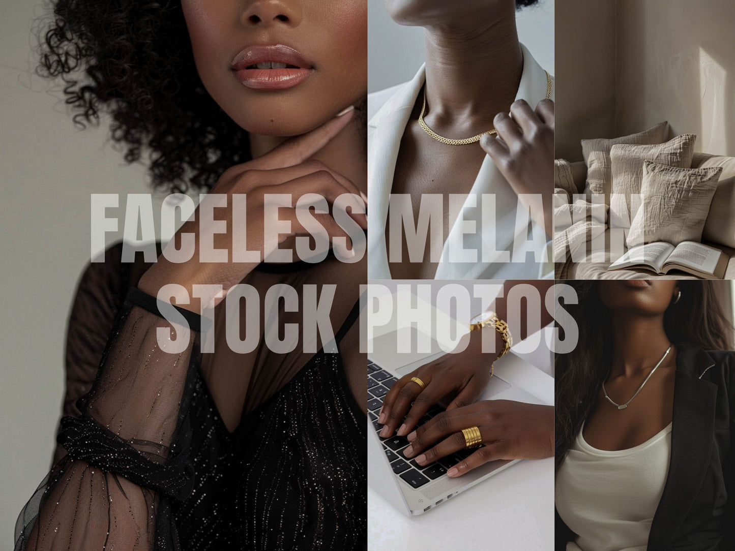 120+ Luxury Melanin Faceless Stock Photos