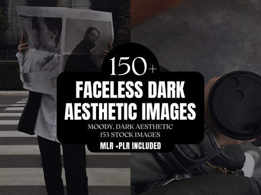 150+ Dark Faceless Marketing Stock Images