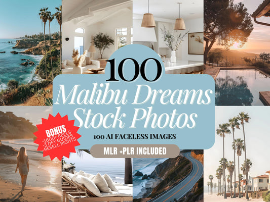 100 Malibu Dream Stock Photos