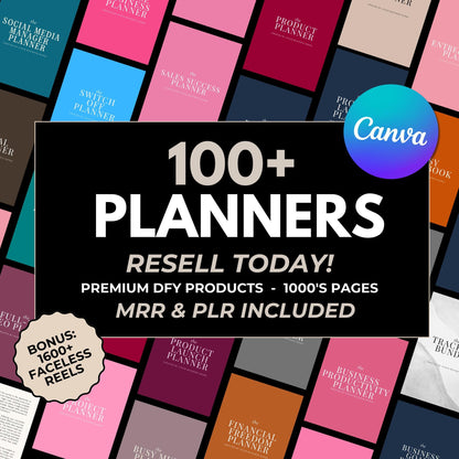 100+ Planners Bundle