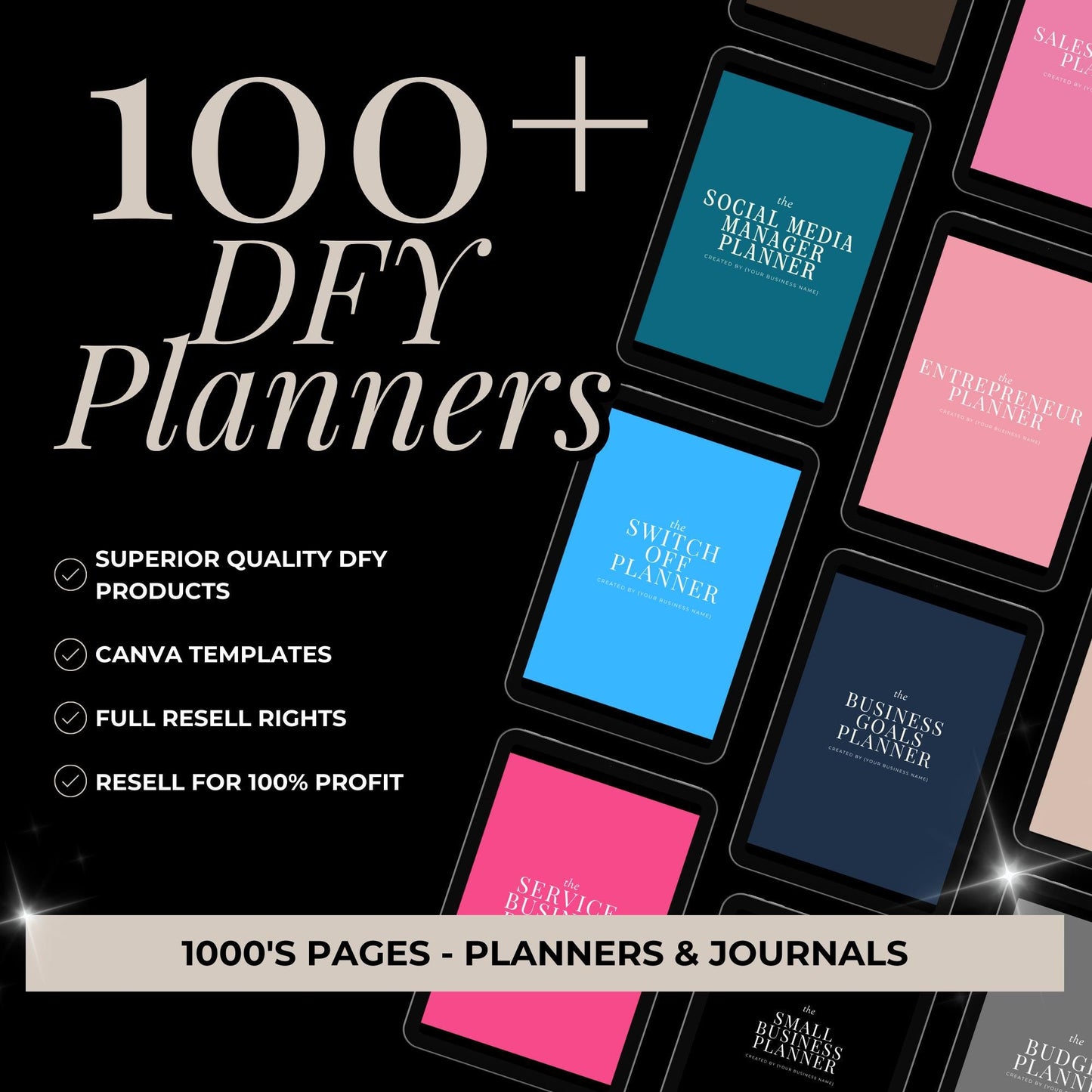 100+ Planners Bundle