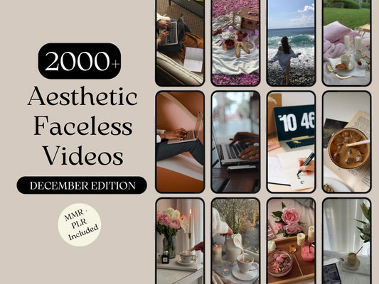 2000+ Aesthetic Faceless Videos