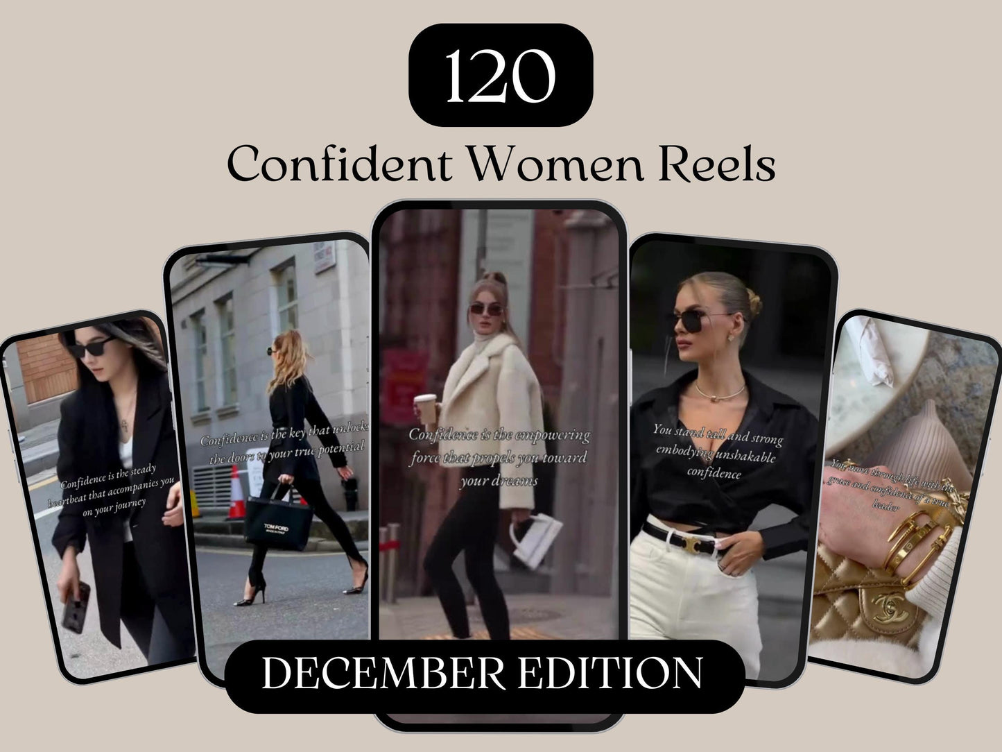 120 luxury women reels