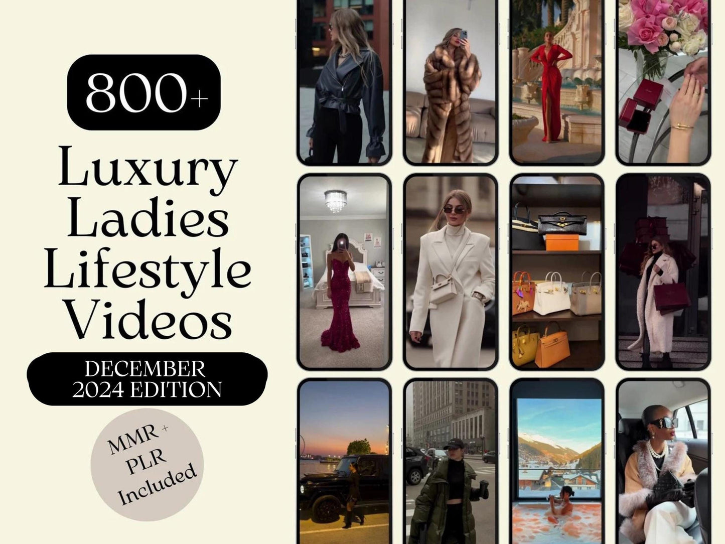 800+ Rich Luxury Women Reels